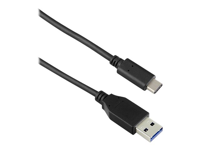 Targus - USB cable - 24 pin USB-C (M) to USB Type A (M) - USB 3.1 Gen 2 - 3 A - 1 m - 4K support - black - Europe