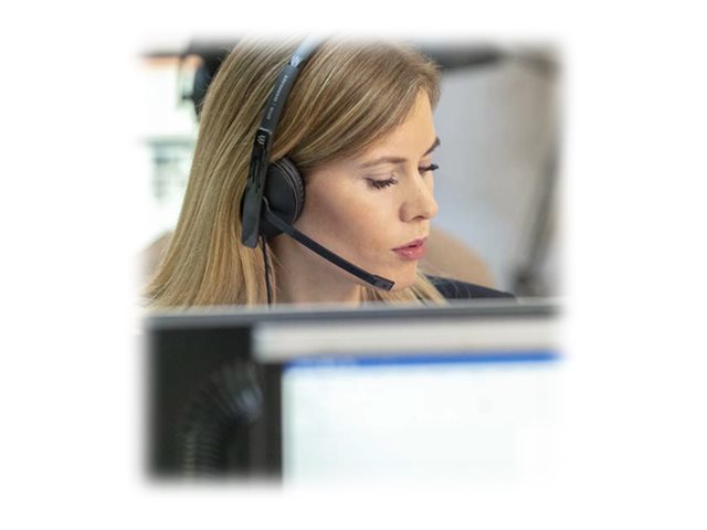 EPOS ADAPT 135T USB II - ADAPT 100 Series - headset - on-ear - wired - USB, 3.5 mm jack - black - Certified for Microsoft Teams, Optimised for UC