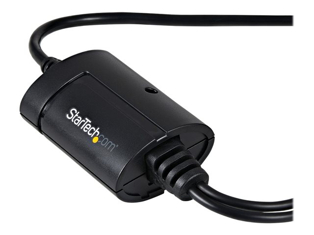 StarTech.com USB to Serial Adapter - 2 Port - COM Port Retention - FTDI - USB to RS232 Adapter Cable - USB to Serial Converter (ICUSB2322F) - Serial adapter - USB - RS-232 x 2 - black