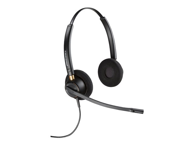 Poly EncorePro 520D with Quick Disconnect Binaural Digital Headset TAA - Replaces Poly SKU 203192-01