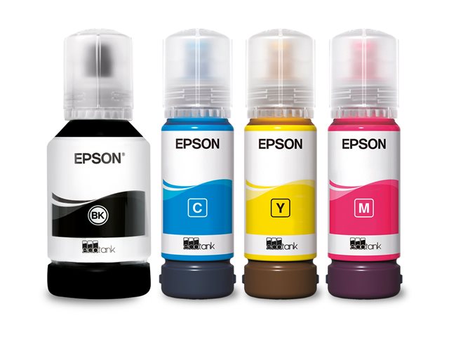 Epson 102 Multipack - 4-pack - black, yellow, cyan, magenta - original - ink cartridge - for EcoTank ET-15000, 2750, 2751, 2756, 2850, 2851, 2856, 3850, 4750, 4850, 4856