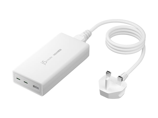 185W GAN PD 3.1 USB-C 3-PORT UK PLUG CHA