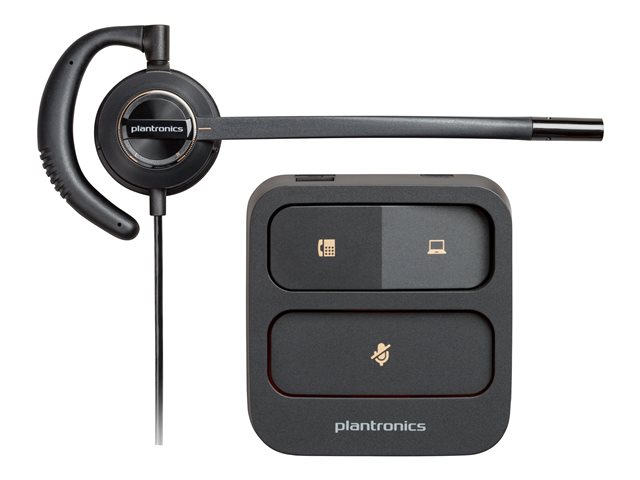 Poly EncorePro 530 Headset +Quick Disconnect EMEA - INTL English - Euro plug - Replaces Poly SKU 201500-02