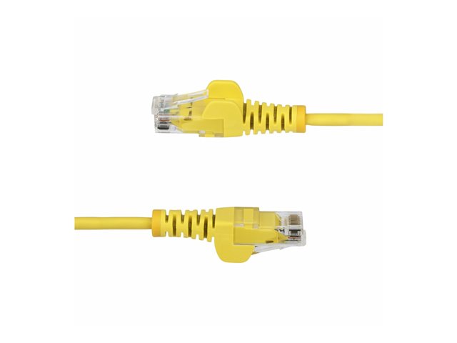 10m Yellow Slim CAT6 Ethernet Cable