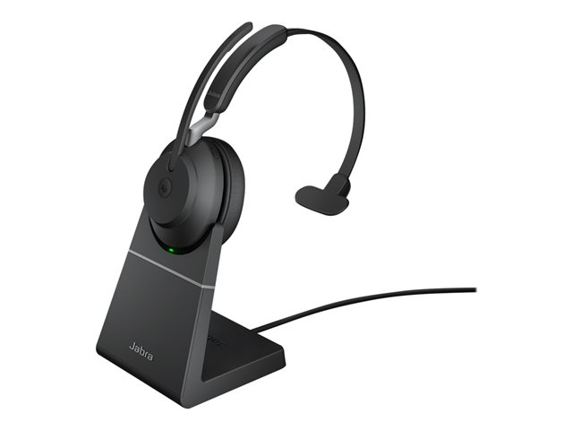 Jabra Evolve2 65 Link380a MS Mono Stand Black