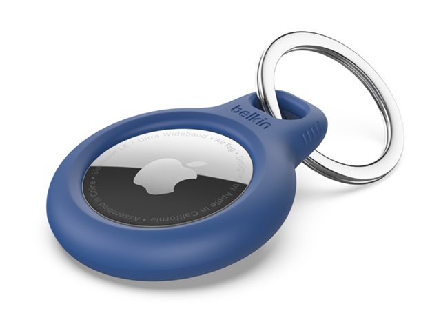 Belkin Secure Holder with Keyring for AirTag - Blue