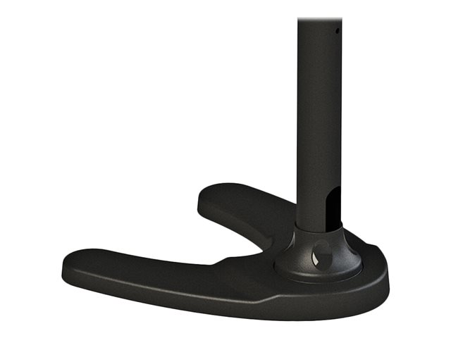 Neomounts FPMA-D700DD3 - Stand - for 3 LCD displays - black - screen size: 10\"-27\" - desktop stand, grommet, desk-mountable