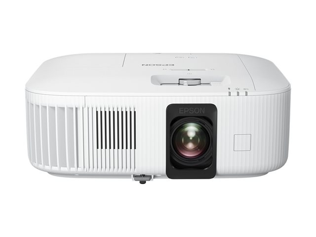 Epson EH-TW6250 - 3LCD projector - 2800 lumens (white) - 2800 lumens (colour) - 3840 x 2160 (3 x 1920 x 1080) - 16:9 - 4K - 802.11ac wireless - black / white - Android TV