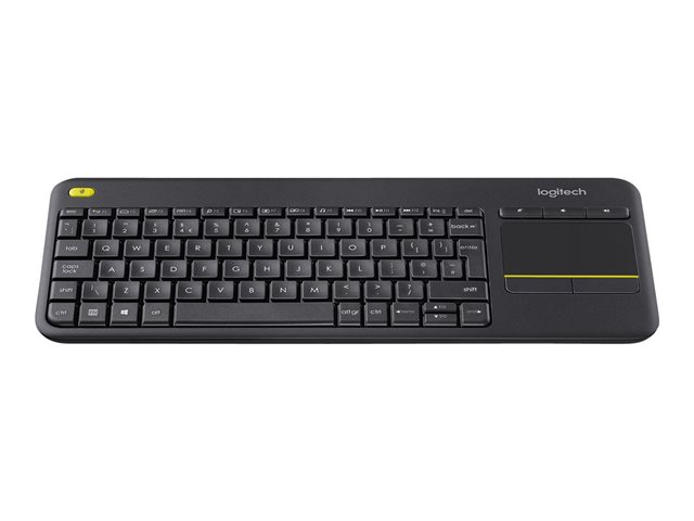 Logitech® Wireless Touch Keyboard K400 Plus - DARK - SWISS
