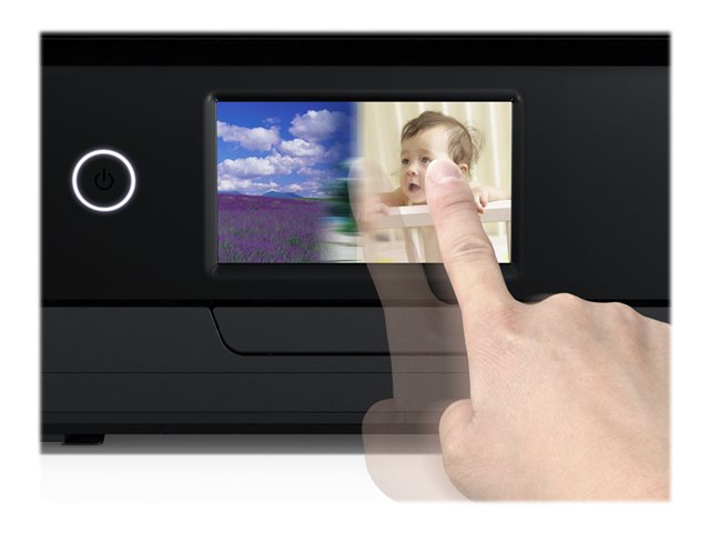 Epson Expression Premium XP-7100 Small-in-One - Multifunction printer - colour - ink-jet - Legal (216 x 356 mm) (original) - A4/Legal (media) - up to 11 ppm (copying) - up to 15.8 ppm (printing) - 120 sheets - USB 2.0, Gigabit LAN, Wi-Fi(n) - black