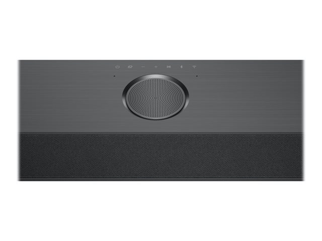 LG DS95QR - Sound bar system - for home theatre - 9.1.5-channel - wireless - Wi-Fi, Bluetooth - App-controlled - 810 Watt (Total) - dark steel silver
