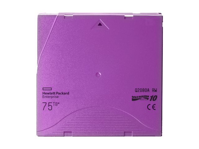 HPE Storage LTO-10 Ultrium RW Data Cartridge without Case - 20 x LTO Ultrium 10 - 30 TB / 75 TB - purple - library pack