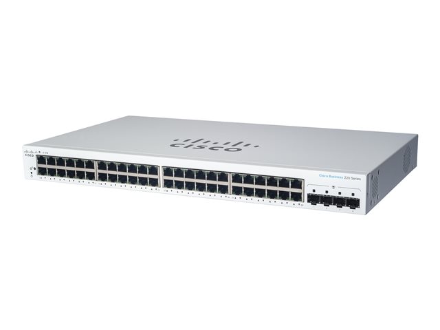 CBS220 Smart 48-port GE PoE 4x10G SFP+