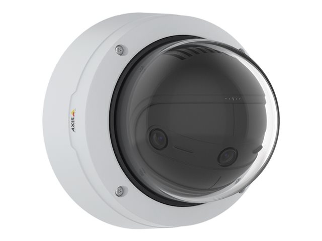 AXIS P3818-PVE - Network panoramic camera - dome - outdoor - weatherproof - colour - 13 MP - 5120 x 2560 - fixed focal - audio - GbE - H.264, MPEG-4, AVC, HEVC, H.265, MJPEG - PoE Class 4