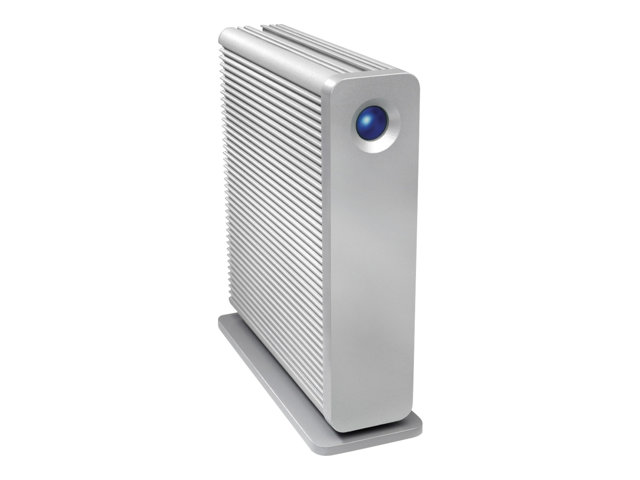 LaCie d2 Quadra USB 3.0 - Hard drive - 5 TB - external (desktop) - FireWire 800 / USB 3.0 / eSATA-300 - 7200 rpm