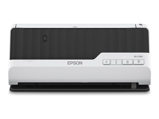 Epson DS-C330 - Sheetfed scanner - Duplex - A4/Legal - 600 dpi x 600 dpi - ADF (20 pages) - up to 3500 scans per day - USB 2.0