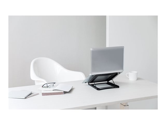 Neomounts NSLS075 - Stand - for notebook - powder-coated steel - black - screen size: 10\"-15\" - desktop
