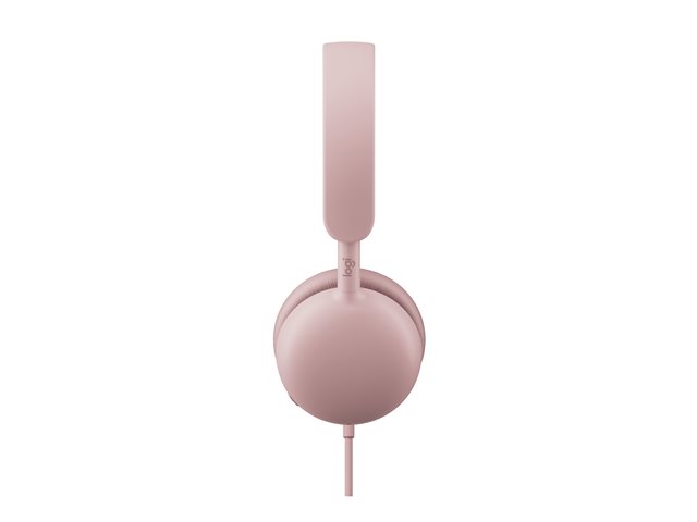 Logitech Zone Wired 2 - Headset - on-ear - wired - active noise cancelling - rose