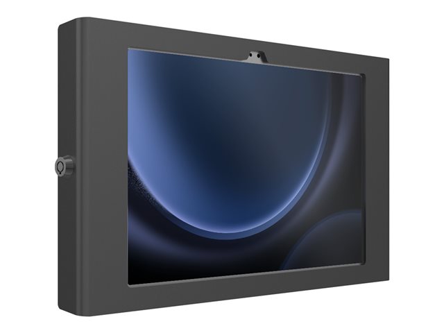 Compulocks Galaxy Tab S9/S9FE 10.9\" Apex Secured Enclosure Wall Mount - Enclosure - portable, exposed front/back camera and sensors - for tablet - lockable - metal frame - black - screen size: 10.9\" - floor stand mountable - for Samsung Galaxy Tab S9