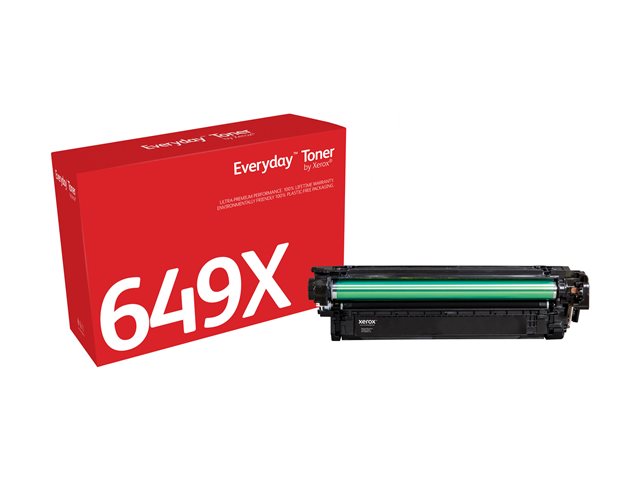 Everyday - Black - compatible - toner cartridge (alternative for: HP 649X) - for HP Color LaserJet Enterprise CP4525dn, CP4525n, CP4525xh