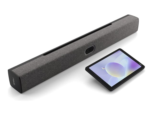 Includes 2nd Generation Bar 50mp camera, 113 FOV, Neat Pad controller/scheduling display, snap-on mount and power cables.