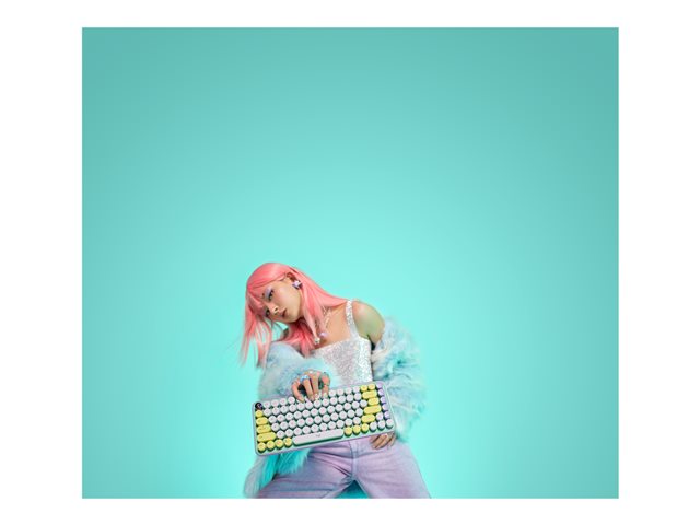 POP Keys Wireless Mechanical Keyboard With Emoji Keys - DAYDREAM_MINT - CH - CENTRAL QWERTZ