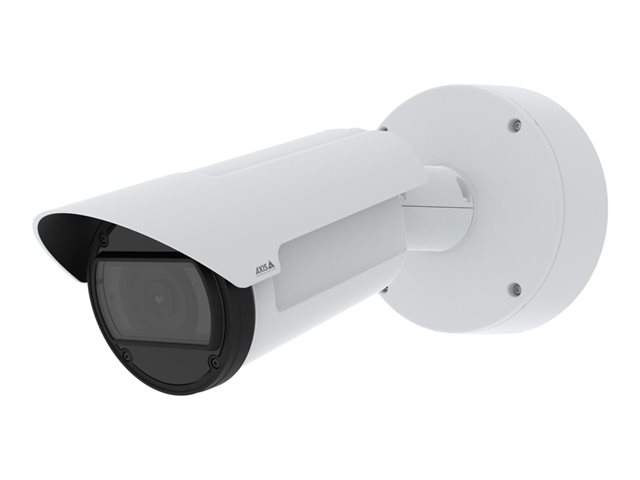 AXIS Q18 Series Q1805-LE - Network surveillance camera - bullet - outdoor - weather resistant / impact resistant - colour (Day&Night) - 2 MP - 1920 x 1080 - 1080p - auto iris - vari-focal - audio - GbE - H.264, H.265, MJPEG - DC 10 - 28 V / AC 20 - 24 V / PoE class 6 - TAA Compliant
