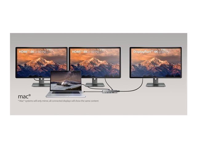 4K60 Elite USB-C Triple-Monitor 10Gbps M