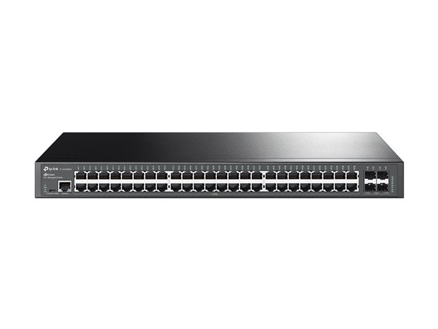 TP-Link JetStream TL-SG3452X V1 - Switch - Managed - 48 x 10/100/1000 + 4 x 10 Gigabit SFP+ - rack-mountable
