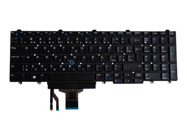 N/B KBD Czech-Slovak 83 Key Backlit DP