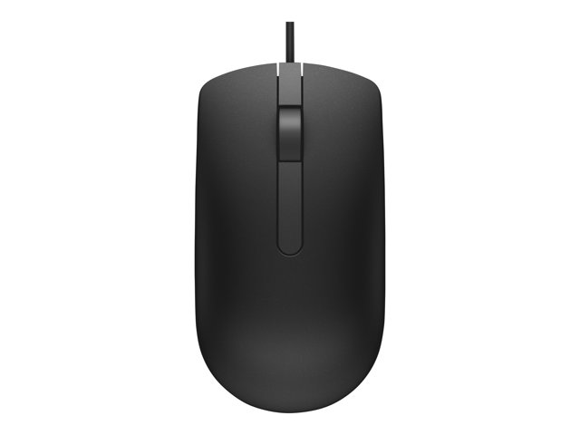 Dell MS116 - Mouse - optical - 2 buttons - wired - USB - black