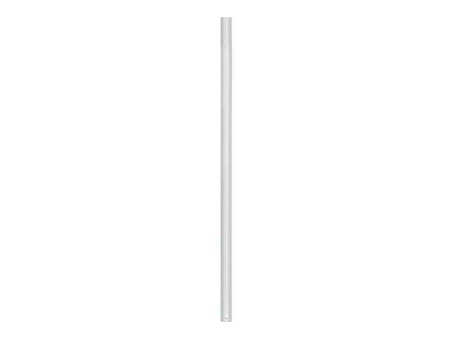 B-TECH System V BT5935-200 - Mounting component (38 mm pole mount) - for flat panel / CCTV camera - steel - white - ceiling mountable