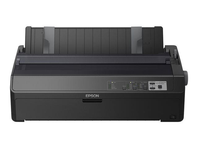 Epson FX 2190IIN - Printer - B/W - dot-matrix - Roll (21.6 cm), 406.4 mm (width), 420 x 364 mm - 240 x 144 dpi - 9 pin - up to 738 char/sec - parallel, USB 2.0, LAN, serial