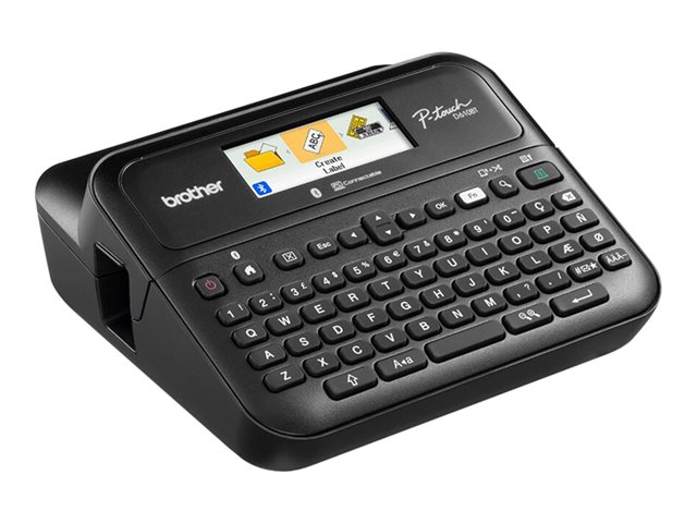 Brother P-Touch PT-D610BTVP - Labelmaker - B/W - thermal transfer - 24 mm width - 180 x 360 dpi - up to 30 mm/sec - USB, Bluetooth - cutter - mirror print, vertical print - black