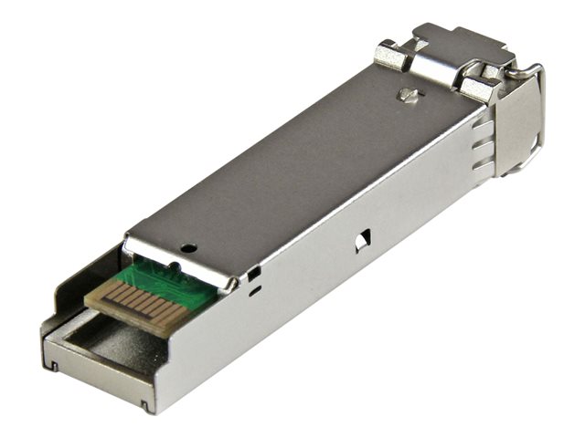 StarTech.com MSA Uncoded Compatible SFP Module, 100BASE-ZX, 100MbE Single Mode (SMF) Fiber Optic Transceiver, 100Mb Ethernet SFP, LC Connector, 80km, 1550nm, DDM, Mini GBIC Module, 100Mbps - Lifetime Warranty (SFP100BZXST) - SFP (mini-GBIC) transceiver module - 100Mb LAN - 100Base-ZX - LC single-mode - up to 80 km - 1550 nm