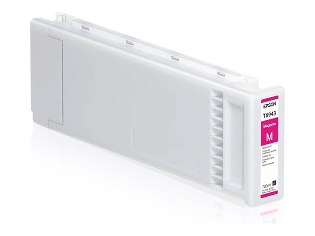 Epson T6943 - 700 ml - magenta - original - ink cartridge - for SureColor SC-T3000, SC-T5000, SC-T7000