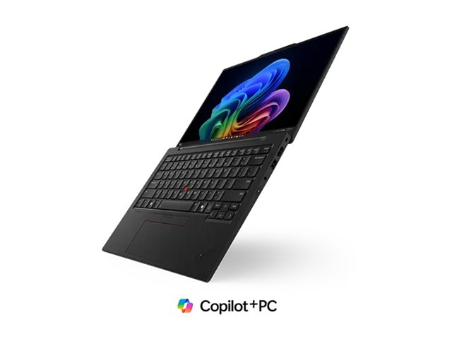 Lenovo ThinkPad X1 Carbon Gen 13 21NY - Aura Edition - AI PC - 180-degree hinge design - Intel Core Ultra 5 - 225U / up to 4.8 GHz - Evo - Win 11 Pro - Intel Graphics - 16 GB RAM - 512 GB SSD TCG Opal Encryption 2, NVMe - 14\" IPS 1920 x 1200 - Wi-Fi 6E, Bluetooth - 4G/5G upgradable - black paint - kbd: Belgium - with 3 Years Lenovo Premier Support, CO2 Offset 0.5 ton (2nd Gen)