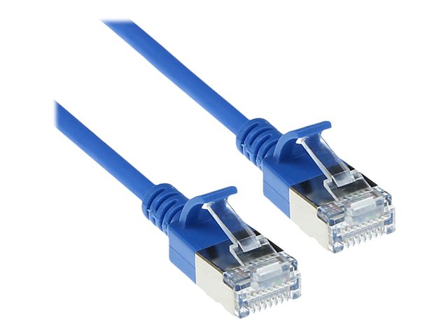 CAT6A U/FTP SLIMLINE BU 3.00M. 1 stk