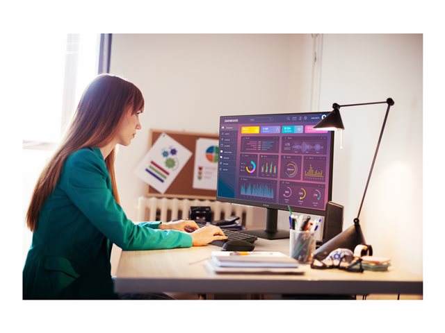Philips 27E2N1100L - 1000 Series - LED monitor - 27\" - 1920 x 1080 Full HD (1080p) @ 100 Hz - VA - 4000:1 - 1 ms - HDMI, VGA - textured black