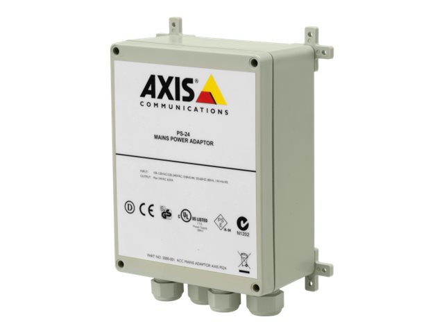AXIS PS24 - Power adapter - for AXIS 231D Network Dome Camera, 232D Network Dome Camera, Network Dome Camera 231D, 232D