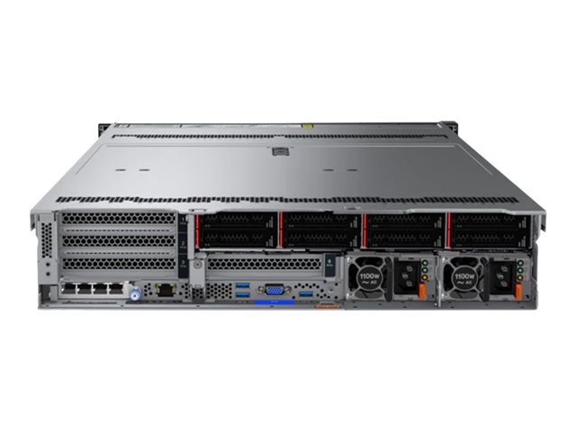 Lenovo ThinkSystem SR665 7D2V - Server - rack-mountable 2U - 2-way - 1 x EPYC 7303 / up to 3.4 GHz - RAM 32 GB - SAS - hot-swap 2.5\" bay(s) - no HDD - Matrox G200 - no OS - monitor: none