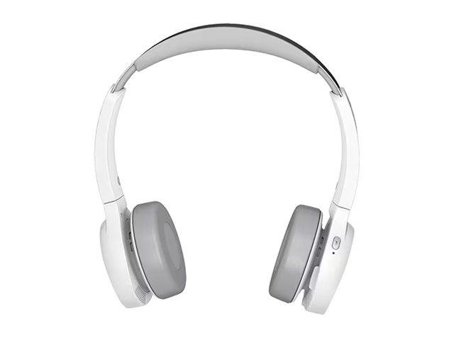 Cisco Headset 730 - Headset - on-ear - Bluetooth - wireless - active noise cancelling - platinum - with charging stand - for Cisco DX70, DX80, IP DECT Phone 6825, IP Phone 88XX, Unified Wireless IP Phone 8821