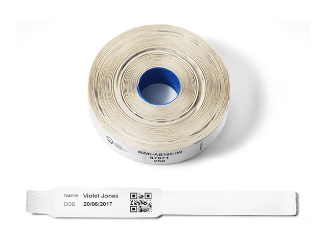 WRISTBAND INFANT ADHESIVE 165MMX20MM (PK