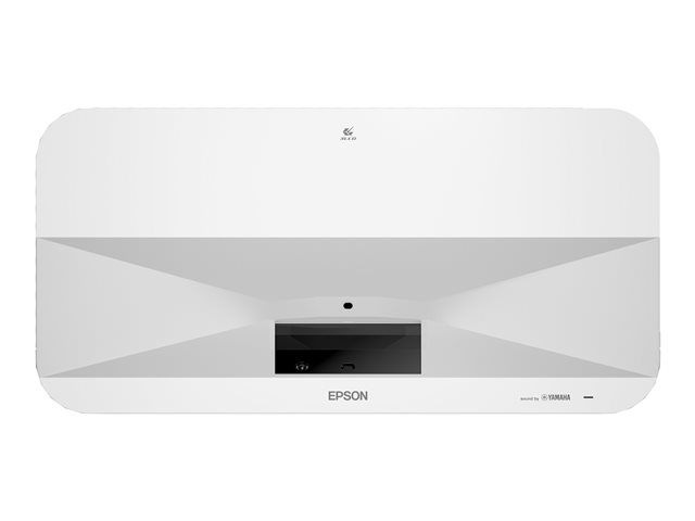 Epson EH-LS800W - 3LCD projector - 4000 lumens (white) - 4000 lumens (colour) - 3840 x 2160 (3 x 1920 x 1080) - 16:9 - 4K - ultra short-throw fixed lens - 802.11ac wireless - black / white - Android TV