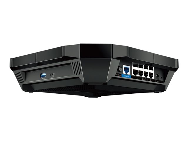 TP-Link Archer AX6000 - Wireless router - 8-port switch - GigE, 2.5 GigE - 802.11a/b/g/n/ac/ax - Dual Band
