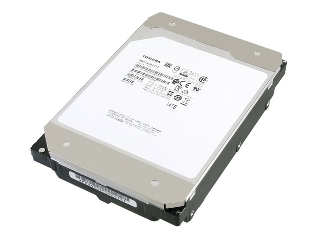 Toshiba Enterprise Capacity MG07ACAxxx Series MG07ACA14TE - Hard drive - 14 TB - internal - 3.5\" - SATA 6Gb/s - nearline - 7200 rpm - buffer: 256 MB