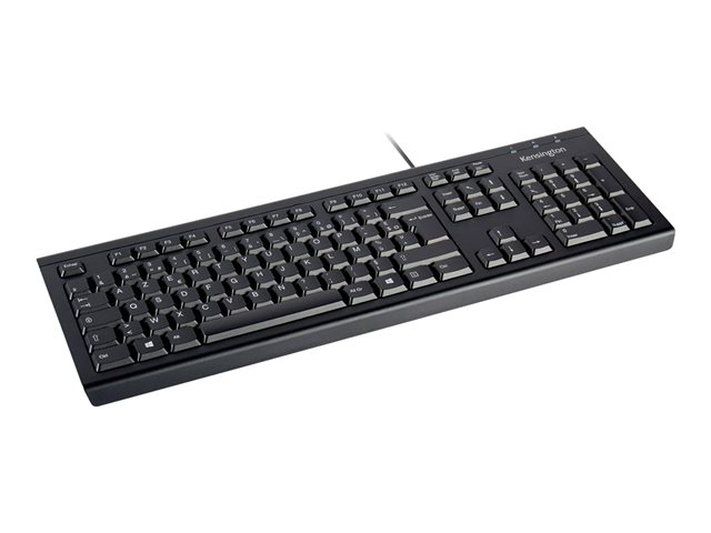 Kensington ValuKeyboard - Keyboard - USB - French - black
