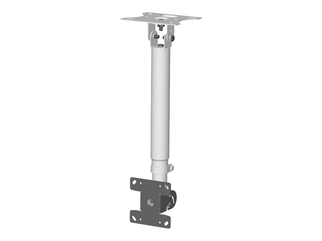 Vision - Mounting kit (ceiling mount, VESA plate) - for flat panel - steel - white, black - screen size: 10\"-34\" - mounting interface: 100 x 100 mm