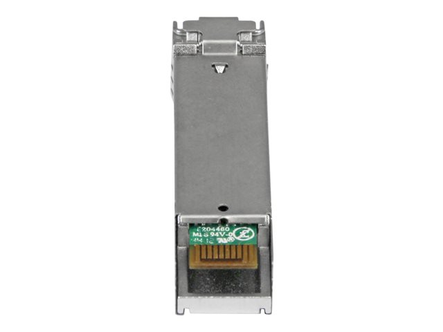 StarTech.com Juniper EX-SFP-1GE-SX Compatible SFP Module, 1000BASE-SX, 1GbE Multimode Fiber MMF Optic Transceiver, 1GE Gigabit Ethernet SFP, LC Connector, 550m, 850nm, DDM, Mini GBIC Module - Lifetime Warranty (EXSFP1GESXST) - SFP (mini-GBIC) transceiver module (equivalent to: Juniper EX-SFP-1GE-SX) - 1GbE - 1000Base-SX - LC multi-mode - up to 550 m - 850 nm