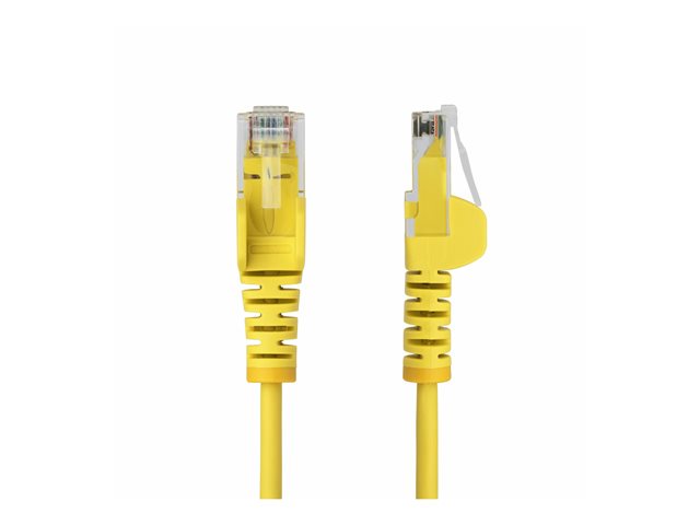 2.5m Yellow Slim CAT6 Ethernet Cable